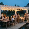 thumbnail image 9 of Range Steel Pergola with Trellis Roof & PowerPort, 9 of 13