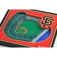 thumbnail image 3 of YouTheFan MLB 3D Stadium View Coasters, Assorted Teams, 3 of 3