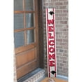 thumbnail image 5 of HBCU 8" x 60" Reversible Porch Greeter Sign, Choose Team, 5 of 5
