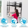 thumbnail image 5 of Lifetime Wall-Mounted Chair Rack, 5 of 14