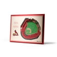 thumbnail image 1 of YouTheFan MLB 5-Layer Stadium View 3D Wall Art, Assorted Teams, 1 of 5