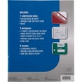 thumbnail image 5 of Mead Bundle, 2 College Ruled Spiral Poly Notebooks, 1 College Ruled Poly Composition Book, 4 Paper Folders, 5 of 6