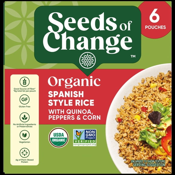 Seeds of Change Organic Spanish Rice , 8.5 oz., 6 pk.