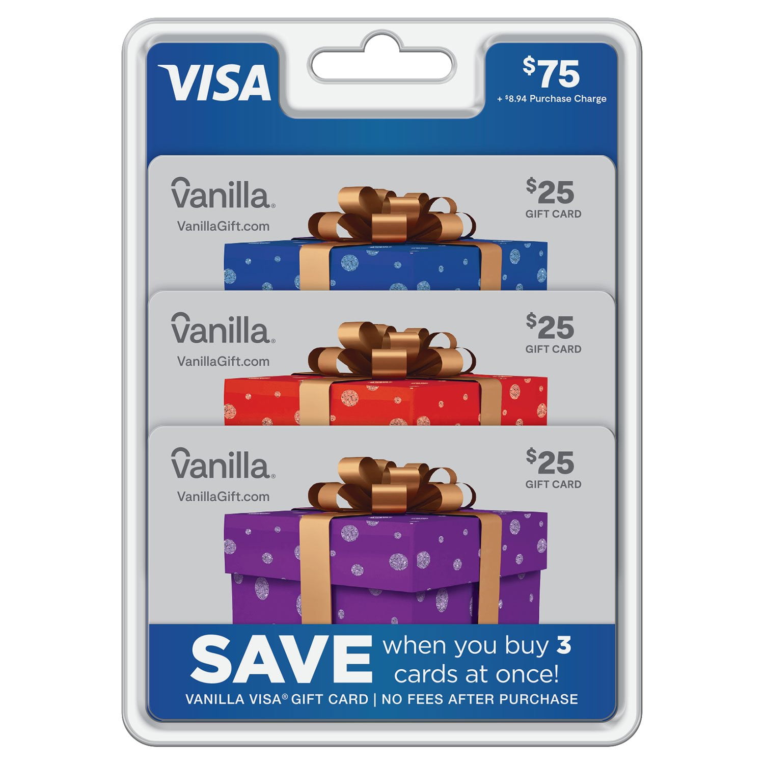 Amex, MasterCard, & Visa Gift Cards