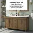 thumbnail image 10 of OVE Decors Salisbury Freestanding Bathroom Vanity 42" or 60" Sizes, 10 of 13