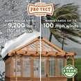 thumbnail image 5 of Backyard Discovery 13' x 11' Traditional Cedar Greenhouse - DIY, 5 of 16