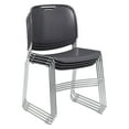 thumbnail image 2 of NPS 8500 Series Ultra-Compact Plastic Stack Chair, Assorted Colors 4 Pack, 2 of 10