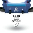 thumbnail image 2 of Diono Solana 2 Backless Booster Car Seat, Choose Color, 2 of 12