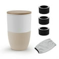 thumbnail image 2 of Dupray Air Purifier with Planter and Custom Walnut Accent Table Design, 2 of 11