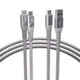 thumbnail interactive-video image 1 of Member's Mark Type-C USB Charge & Sync 2 Pack Cables, 1 of 7