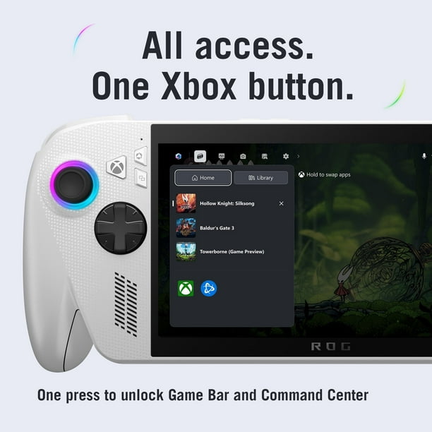 ASUS ROG Xbox Ally – 7” 1080p 120Hz Touchscreen Gaming Handheld, 3