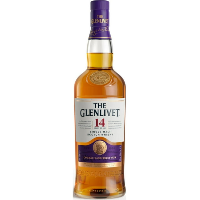 The Glenlivet 14 Year Old Single Malt Scotch Whisky 750 ml
