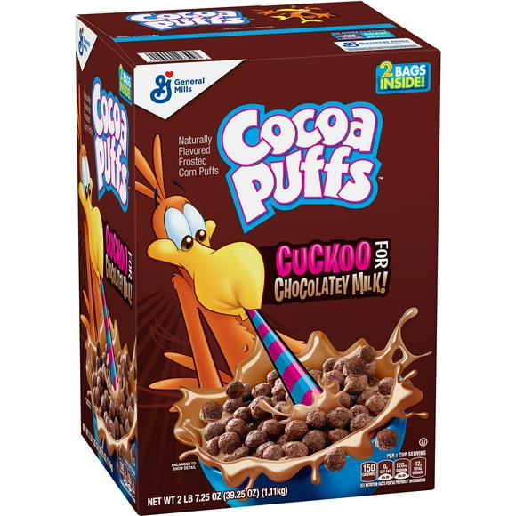Cocoa Puffs Chocolate Cereal, 39.25 oz.
