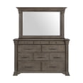 thumbnail image 4 of Society Den Paterson 10-Drawer Dresser and Mirror in Grey, 4 of 9