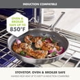 thumbnail image 7 of GreenPan Apex 2-Piece Hybrid Stainless Steel Fry Pan Set, 10" & 12", 7 of 10