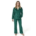 thumbnail image 1 of Lord & Taylor Women's 2-Piece Velour Pajama Set, 1 of 7