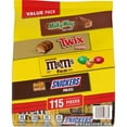 thumbnail image 1 of Mars Milk Chocolate Variety Pack Candy, 115 pcs., 1 of 2