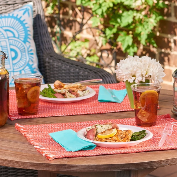 Hefty Supreme Foam Disposable Lunch Plates, 8 7/8