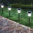 thumbnail image 2 of Member's Mark Matte Black LED Solar Path Lights, 4-pack, 2 of 5