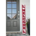 thumbnail image 2 of NCAA 8" x 60" Reversible Porch Greeter Sign, 2 of 5