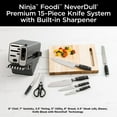 thumbnail image 2 of Ninja Foodi  NeverDull  Premium Knife System 15 Piece Set, 2 of 9