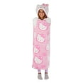 thumbnail image 1 of Kids’ Plush Hooded Throw with Faux Fur Lining, 40" x 50", 1 of 7