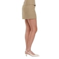 thumbnail image 3 of Express Women's Linen Blend Mini Skirt, 3 of 8