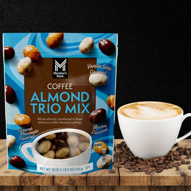 Members Mark Chocolate Coffee Almond Trio Mix, 18 oz. - Samsclub.com