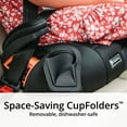 thumbnail image 6 of Chicco KidFit ClearTex Plus 2-in-1 Belt Positioning Booster Car Seat, Obsidian, 6 of 8