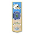 thumbnail image 1 of YouTheFan NFL 6" x 19" 3D Stadium View Banner, 1 of 6