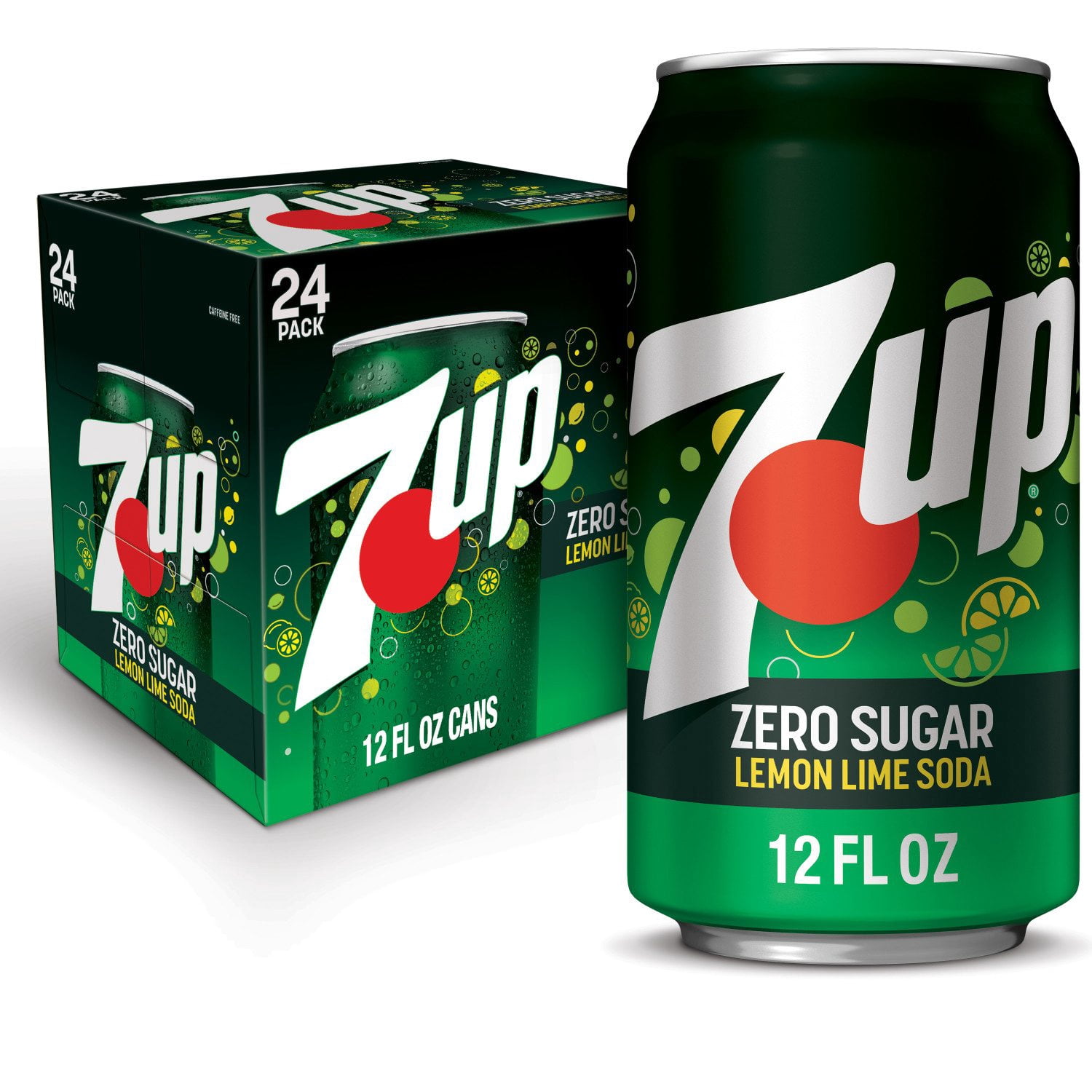 7UP Zero Sugar Lemon Lime Soda 12 fl. oz., 24 pk. - Samsclub.com