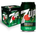 thumbnail image 1 of 7UP Zero Sugar Lemon Lime Soda 12 fl. oz., 24 pk., 1 of 10