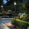 thumbnail image 4 of Westinghouse LED Solar Post Lights 100 Lumens, 2-Pack, 4 of 10