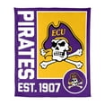 thumbnail image 1 of Logo Brands East Carolina Pirates 60"x70" Super Plush Blanket, 1 of 6