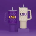 thumbnail image 2 of Logo Brands LSU Tigers 40 oz. Stainless Steel Tumbler Set, 2 of 6