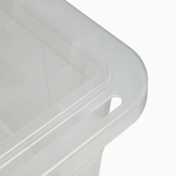 Member's Mark 60 Quart Clear Storage Tote, 17.2