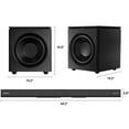 thumbnail image 3 of Monster Soundstage Pro Dolby Atmos 7.1.2 Channel Soundbar with 12" Wireless Subwoofer, Bluetooth 5.4 Enabled, Remote and Wall Mount Kit Included, 3 of 11