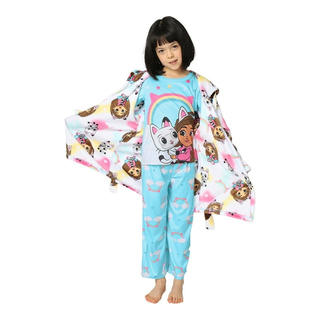Character Girls 3-Piece Robe & Pajama Set