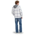 thumbnail image 5 of Aeropostale Men's Flannel Button-Down Hoodie, 5 of 11