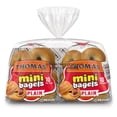 thumbnail image 1 of Thomas' Plain Mini Bagels 20 pk., 1 of 2