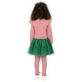 thumbnail image 5 of Counting Daisies Toddler Girls Holiday Tutu Set, 5 of 9