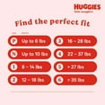 thumbnail image 3 of Huggies Little Snugglers Baby Diapers, Sizes Newborn-2, 3 of 16