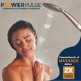 thumbnail image 5 of Waterpik PowerPulse Massage UltraThin+ EasySelect Shower Head, 5 of 10