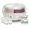 thumbnail image 1 of Euro Cuisine Automatic Yogurt Maker - with Extra Jars and Yogurt Starter, 1 of 9