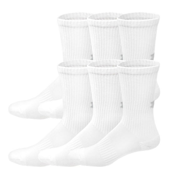 Under Armour 6-Pack Cotton Crew Sock