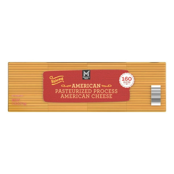 Member's Mark American Cheese 5 lbs., 160 slices