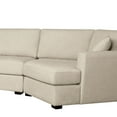 thumbnail image 6 of Elliot Stain-Resistant Fabric Cuddler Sectional, Assorted Colors, 6 of 11