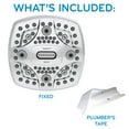 thumbnail image 6 of Oxygenics Square 6-Setting Fixed Shower Head (Assorted Colors), 6 of 13