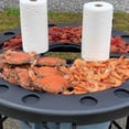 thumbnail image 6 of King Kooker 42" Round Folding Seafood Serving Table, 6 of 8