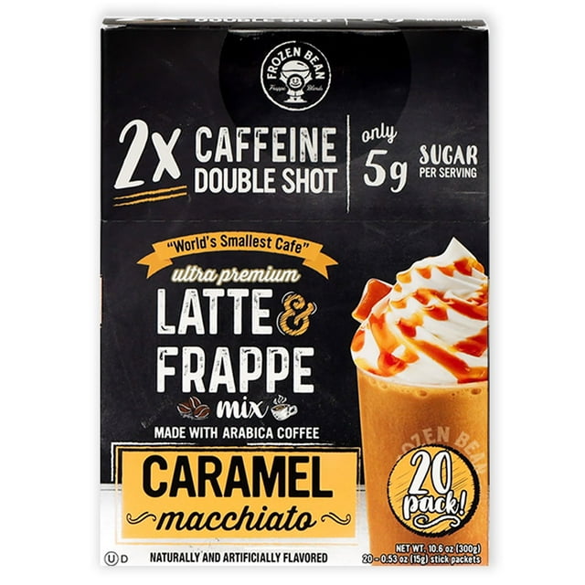 The Frozen Bean Stick Packs, Caramel Macchiato 20 pk.